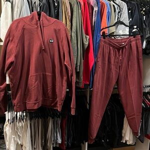 Under Armour Red Tracksuit